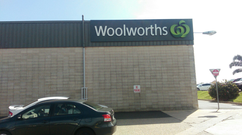 Woolworths Permasign Building Signage